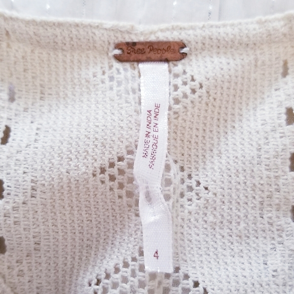 Free People | Hippie Boho Embroidered Sun Dress - Picture 9 of 10